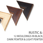 Rustic and modern-frames